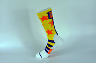 Schweiss-saugfähige bunte Basketball-Socken, schnell trockene sportliche Jungen-Basketball-Socken