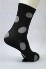 Elastane-Raum-Schwarz-Antibeleg-Socken mit Antifoul/Geruch-beständigem Material