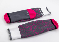 Antibakterielle sportliche athletische Basketball-Socken mit Drucklogo