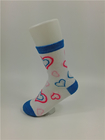 Antifoul gestrickte Baumwollbaby-Socken mit bunten verschiedenen Mustern