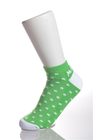 Machen Sie, um rosa Nylon-laufende Socken mit Baumwolle/Spandex/Elastane-Materialien zu bestellen