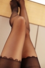 Kundenspezifisches Logo Fashionable Cute Sexy Stockings-Gamaschen-Nylon