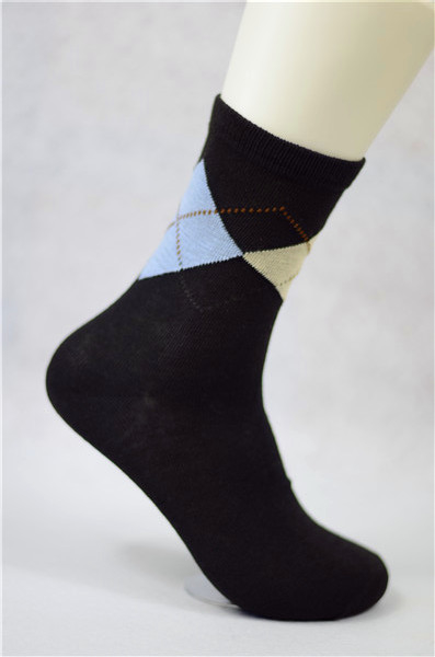 Polyester-/Baumwollhaushalts-Antibeleg-Socken für Erwachsen-kundengerechte Farbgröße