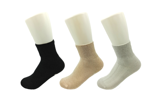 Zuckerkranke Söckchen Elastane, Polyester/Spandex-nicht elastische Socken für Diabetiker