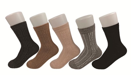 Widerliches Antibrown/Schwarz-warme Socken für Männer, Biobaumwolle-Männer wärmen Socken